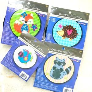 4 KITS: DIMENSIONS LEARN-A-CRAFT BUNDLE